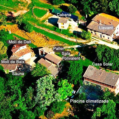 El Paller Del Moli De La Plana Riudaura Kültér fotó
